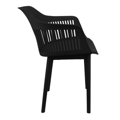 Imagem de Kit 4 Cadeiras Marcela Montreal Mena Polipropileno com Estofado em material sintético