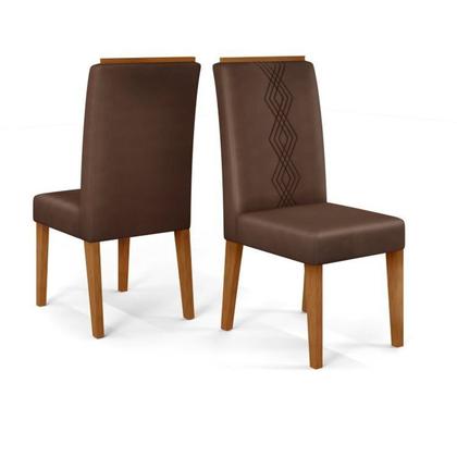 Imagem de Kit 4 Cadeiras para Sala de Jantar Yasmin