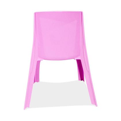 Imagem de Kit 4 Cadeiras Rosa Pink Infantil Kids Playground Quarto Todos Os Ambientes