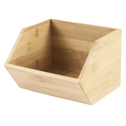 Imagem de Kit 4 Caixa de Madeira Organizadora Empilhavel 3,2L OU Keep