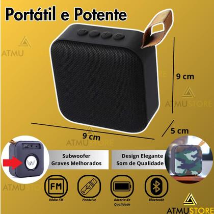 Imagem de Kit 4 Caixas De Som Alto Falante Speaker Bluetooth Portátil