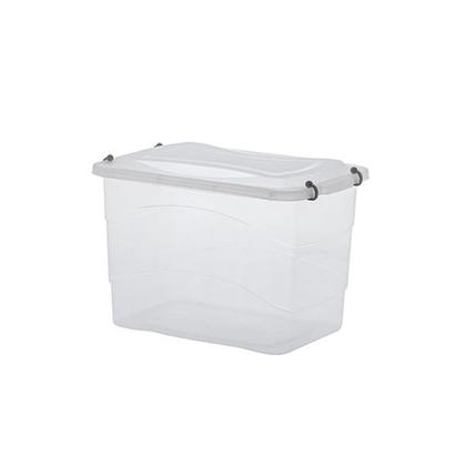 Imagem de Kit 4 Caixas Organizadoras Pratic Box 41x29x25Cm 20Lts