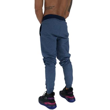 Imagem de Kit 4 Calças Masculina MXD Conceito Moletom Slim Fit Cores Básicas