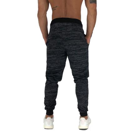 Imagem de Kit 4 Calças Masculina MXD Conceito Moletom Slim Fit Cores Básicas