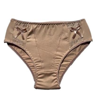 Imagem de Kit 4 Calcinha Feminina Confortável Calçola Lingerie Senhora Cintura Alta Microfibra Langerie