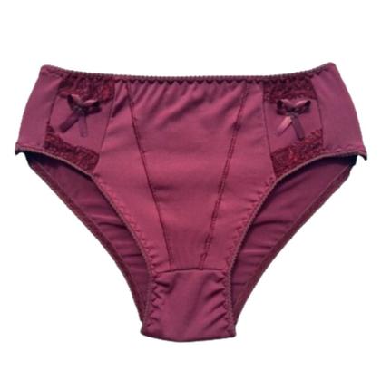 Imagem de Kit 4 Calcinha Feminina Confortável Calçola Lingerie Senhora Cintura Alta Microfibra Langerie