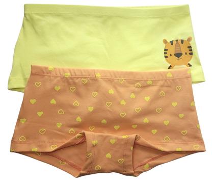 Imagem de Kit 4 Calcinhas Boxer Short Criança Infantil Premium Qualit