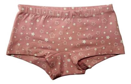 Imagem de Kit 4 Calcinhas Femininas Infantil Box Boxer Antialérgicas