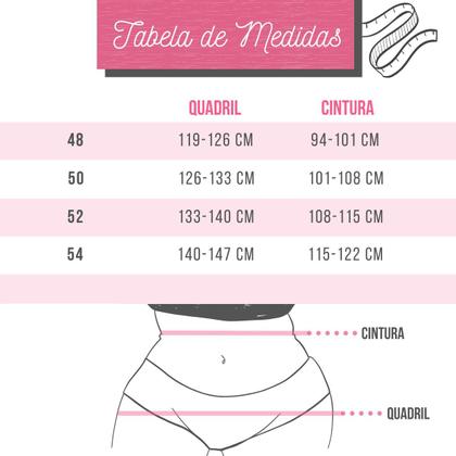 Imagem de Kit 4 Calcinhas Femininas Modeladoras Plus Size Cós Alto Fitness
