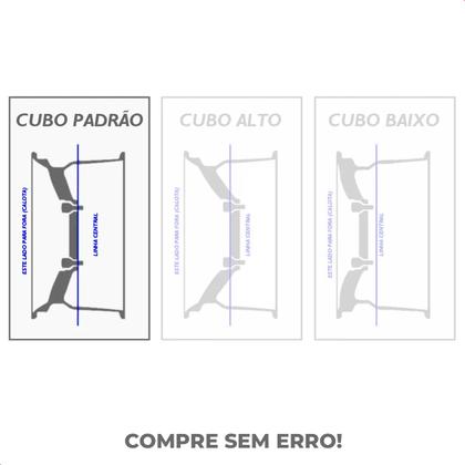 Imagem de Kit 4 Calotas Cobalt Spin 2013 a 2020 Aro 15 Prata Cubo Padrão Grid + Adesivo Resinado 48mm Gm Preto com Dourado (4 Pc)