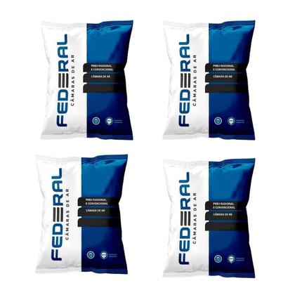 Imagem de Kit 4 Câmara de Ar Federal 1000 R20 Tc131 Tortuga