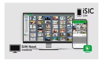 Imagem de Kit 4 Cameras de Seguranca Intelbras 3220 Full Color C/ Audio, Dvr 4ch C/ Hd 500gb