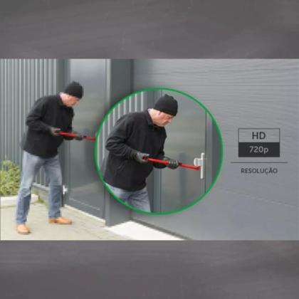 Imagem de Kit 4 Câmeras Intelbras 1120b Dvr 4 Canais Com Hd Completo