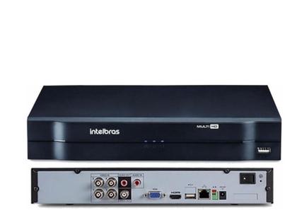 Imagem de Kit 4 Câmeras Intelbras 1120b Dvr 4 Canais Lançamento - Com Hd
