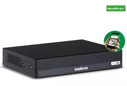 Imagem de Kit 4 Cameras Intelbras Full Color Dvr 8ch Full C/ Purple 1t