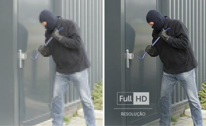 Imagem de Kit 4 Cameras Intelbras Full Color Dvr 8ch Full C/ Purple 1t