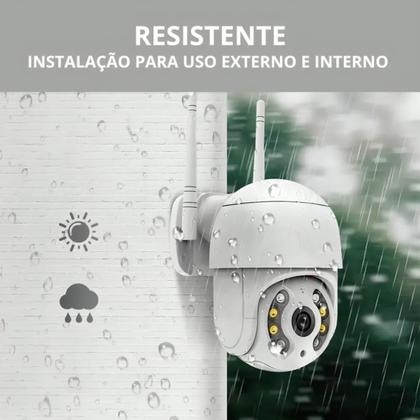 Imagem de Kit 4 Câmeras Ip Wifi A8 Hd Externa Smart App