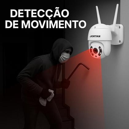 Imagem de Kit 4 Câmeras Jortan Wi-fi Externa Hd Com Visão Noturna