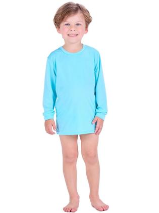 Imagem de Kit 4 Camisa Térmica Infantil Menino Proteção Solar Moda Praia Masculino menino verão