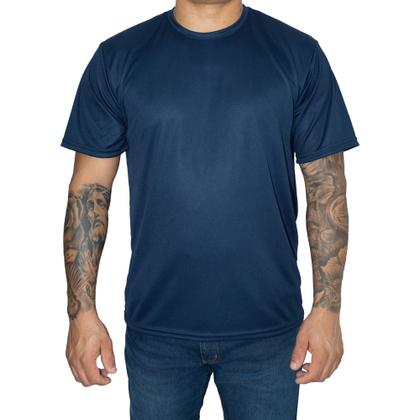 Imagem de kIT 4  Camiseta Masculina Basica Lisa Dry-fit  100 Poliéster PREMIUM Treino Academia Corrida