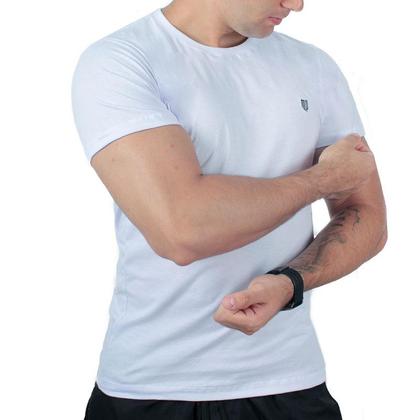 Imagem de Kit 4 Camiseta Masculina Camisas 100% Algodão Premium Slim Basicas MP