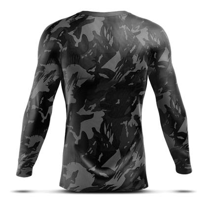 Imagem de Kit 4 Camisetas Blusas Térmica Manga Longa Academia Treino Pescaria Esportiva Fitness Sol