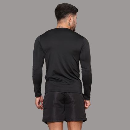 Imagem de Kit 4 Camisetas Dry Fit Slim Manga Longa Para Treino Oferta