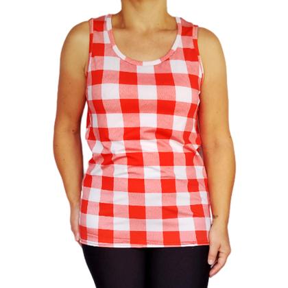 Imagem de Kit 4 Camisetas Femininas Regatas Básicas Estampas Sortidas Suplex Light Pp ao Plus Size