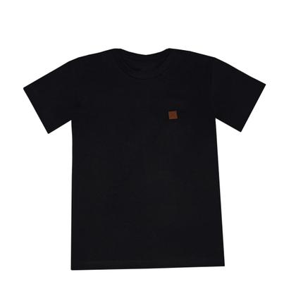 Imagem de Kit 4 Camisetas Manga Curta Juvenil Menino Lisa Roupa Verão Infantil Masculina T-shirt Básica Criança Tamanho 04-14