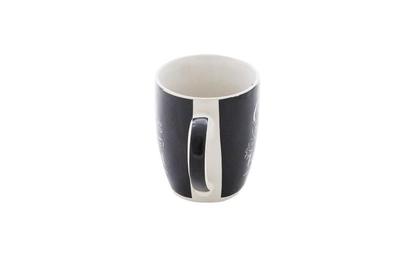Imagem de Kit 4 caneca de ceramica 330 ml - cafe com 2 mix