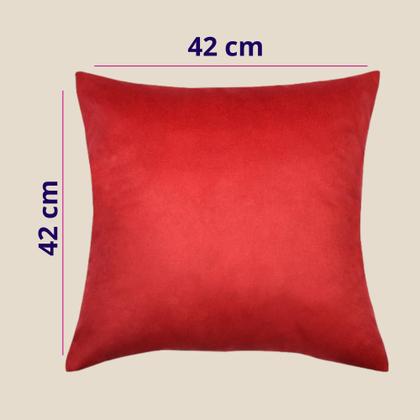 Imagem de Kit 4 Capa Almofada Decoração Natal 42x42 Zíper Sala Quarto