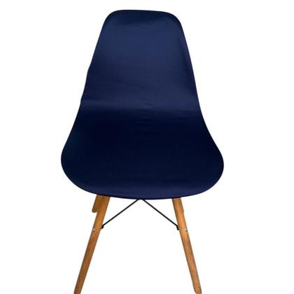 Imagem de Kit 4 Capa Cadeira Charles Eames Eiffel Pé Palito Malha Lisa