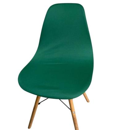 Imagem de Kit 4 Capa Cadeira Charles Eames Eiffel Pé Palito Malha Lisa