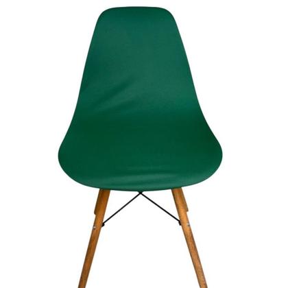 Imagem de Kit 4 Capa Cadeira Charles Eames Eiffel Pé Palito Malha Lisa