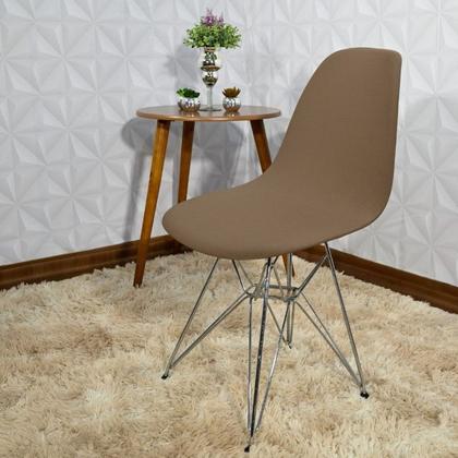 Imagem de Kit 4 Capa Cadeira Eiffel Eames Quarto Chocolate Moderna