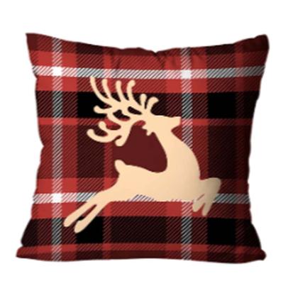 Imagem de Kit 4 capa de almofada Decorativa Feliz Natal Alta Qualidade