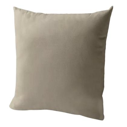 Imagem de Kit 4 Capa de Almofada Suede 45 x 45 com Zíper Veludo Liso