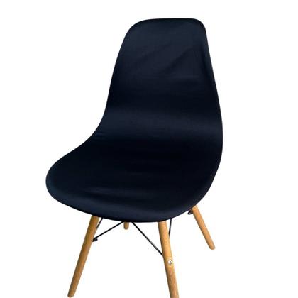 Imagem de Kit 4 Capa de Cadeira Charles Eames Eiffel Pé Palito Malha Lisa