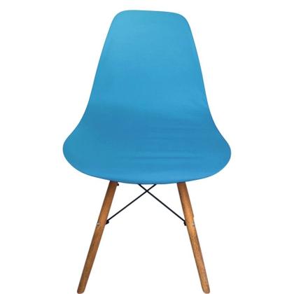 Imagem de Kit 4 Capa de Cadeira Charles Eames Eiffel Pé Palito Malha Lisa