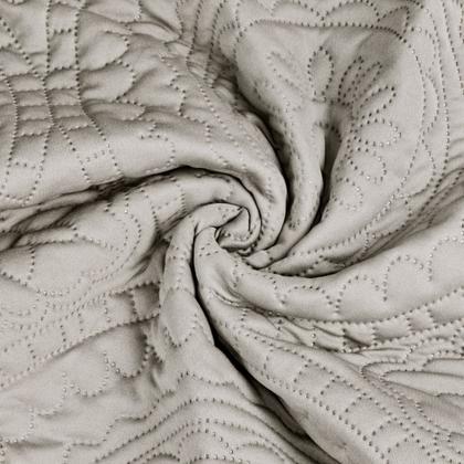 Imagem de Kit 4 Capa De Cadeira Jantar Anti Arranhão de Gato Mandala Cinza Claro