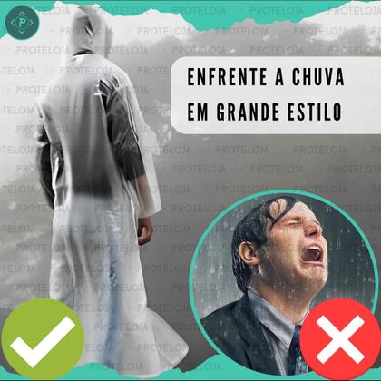 Imagem de Kit 4 Capa De Chuva Em Vinil Transparente  Proteloja Epis