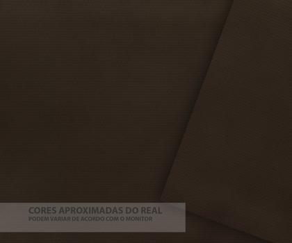 Imagem de Kit 4 Capas Almofada Veludo Suede Decorativa 45x45 Marrom