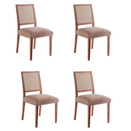 Imagem de Kit 4 Capas Assento Cadeira Jantar Mesa Cozinha Ajustável Fecho Fivela Protetora Elasticada Lisa