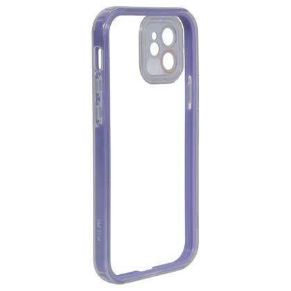 Imagem de Kit 4 Capas Case Transparente C/ Borda Compatível Iphone 12