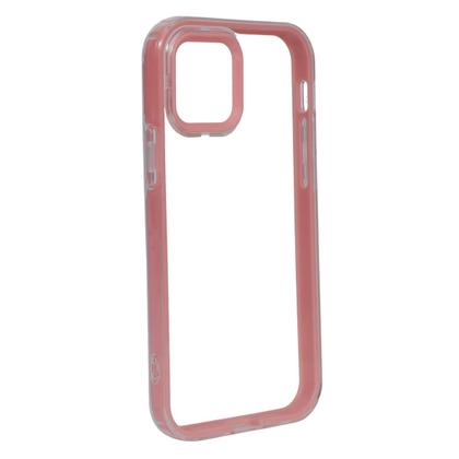Imagem de Kit 4 Capas Case Transparente C/ Borda Compatível Iphone 12