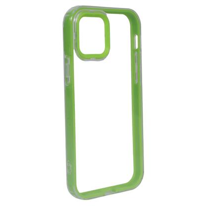 Imagem de Kit 4 Capas Case Transparente C/ Borda Compatível Iphone 12