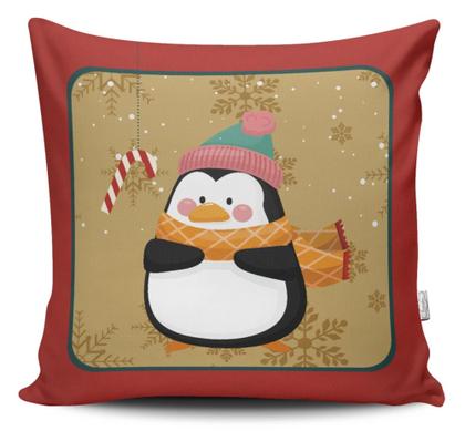 Imagem de Kit 4 Capas de Almofada Decorativas Estampadas - Natal 47