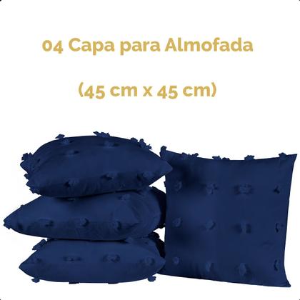 Imagem de Kit 4 Capas de Almofadas Decorativas 45x45 cm