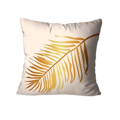 Imagem de Kit 4 Capas de Almofadas Decorativas Geometrico Bege 45x45