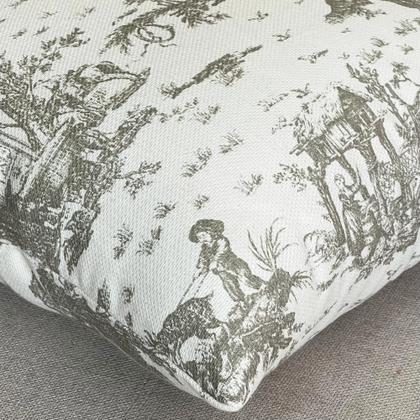 Imagem de Kit 4 Capas de Almofadas Decorativas Grandes para Encosto de Sofá Sala
